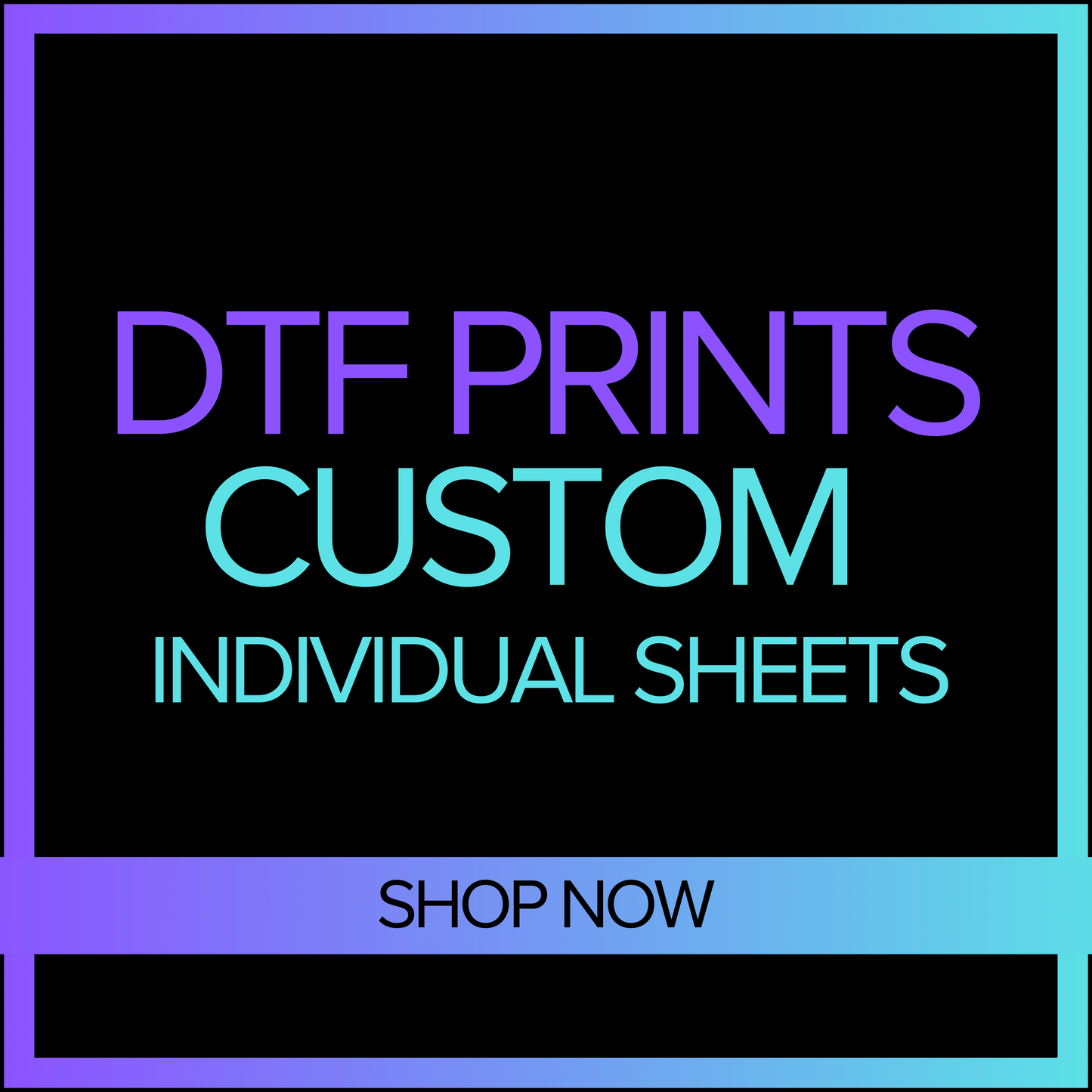 Custom DTF Print Transfer