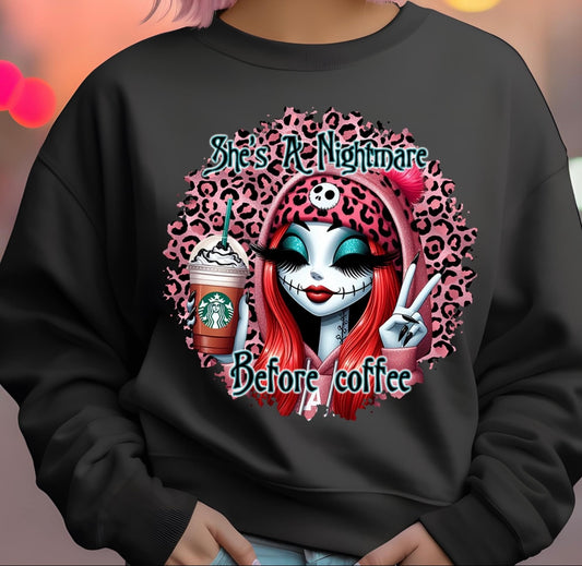 She's a Nightmare Before Coffee