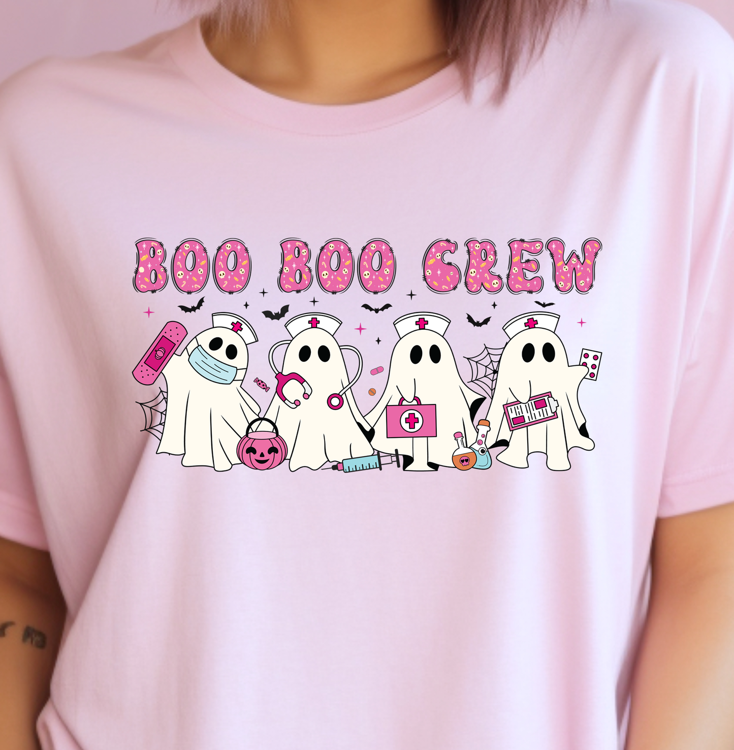 Boo Boo Crew Pink