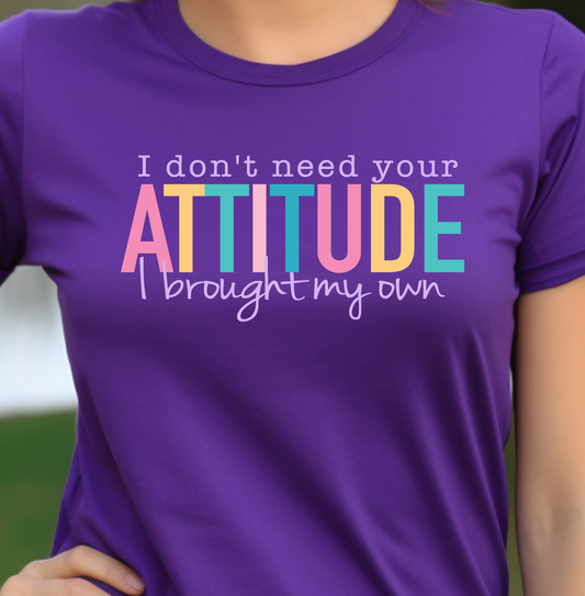 I Don't Need Your Attitude