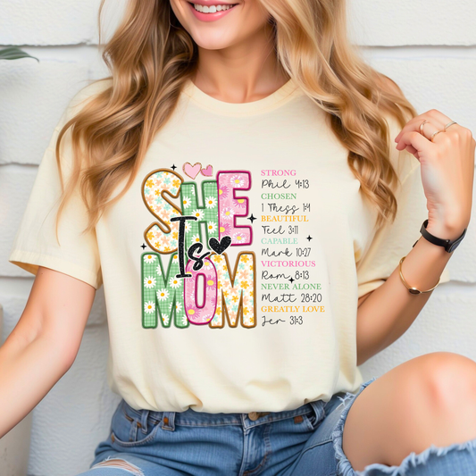 She is Mom