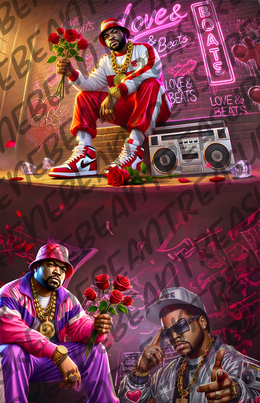 Rapper Jumbo Valentine's Day Card - DIGITAL ONLY